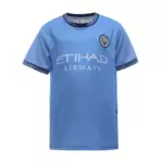 Bolalar uchun Manchester City 2024/25 yilgi uy futbol formasi HAALAND - Image 2