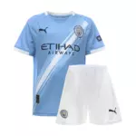 Bolalar uchun Manchester City 2025/26 yilgi uy futbol formasi